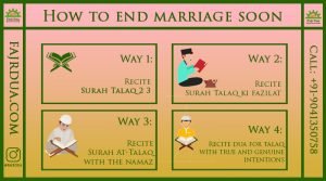 How to End Marriage Soon
