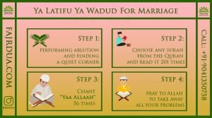 Ya Latifu Ya Wadudu for Love Marriage