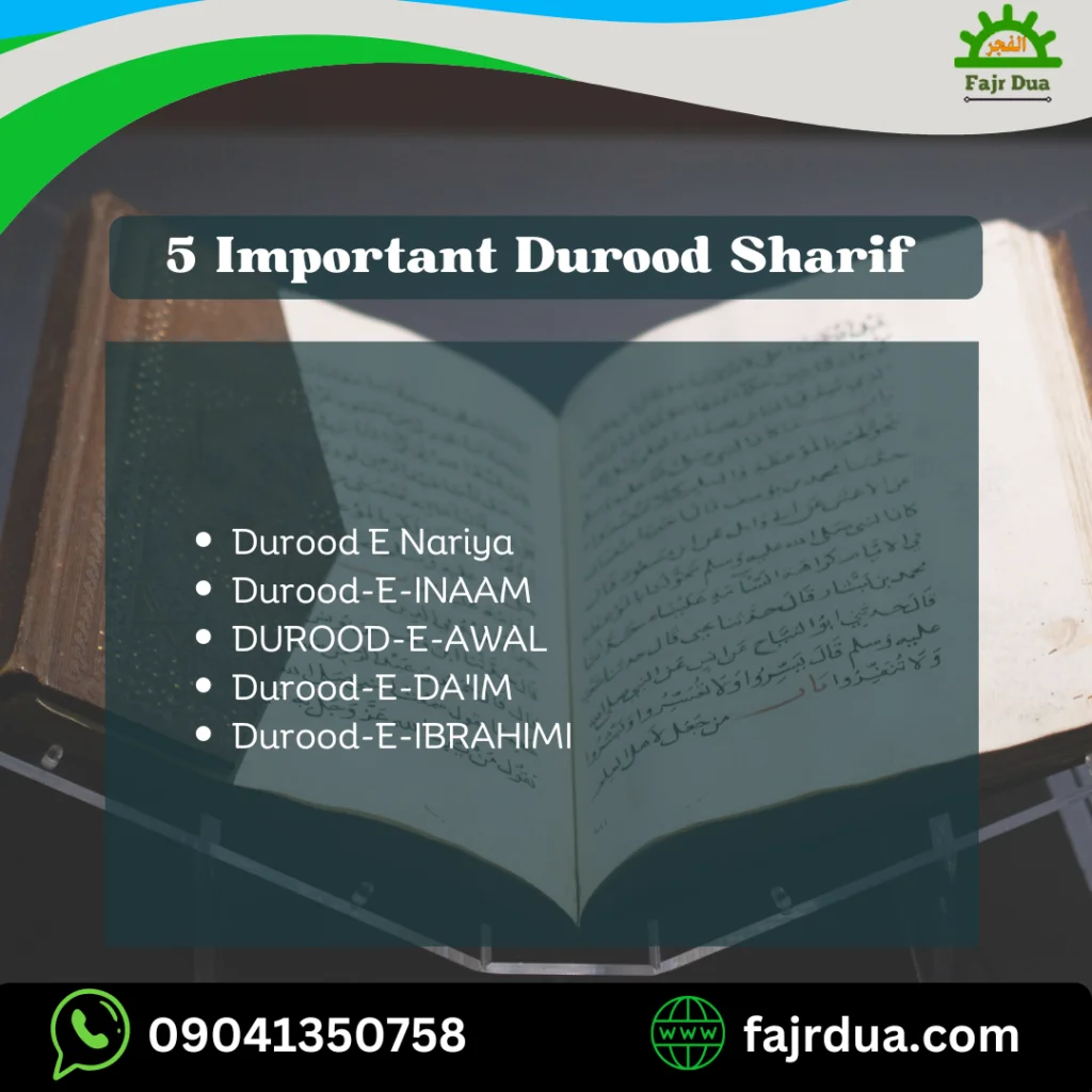 Important Types Of Durood Sharif In Islam