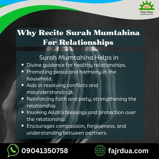 Surah Mumtahina Benefits For Marriage Benefits Of Surah Mumtahina For Marriage