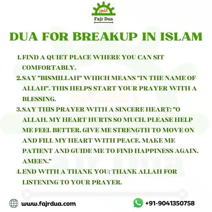 Dua For Breakup In Islam