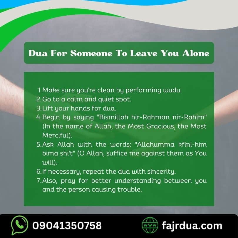 Powerful Dua To Remove Someone From Your Life (Hala Dua 2024)