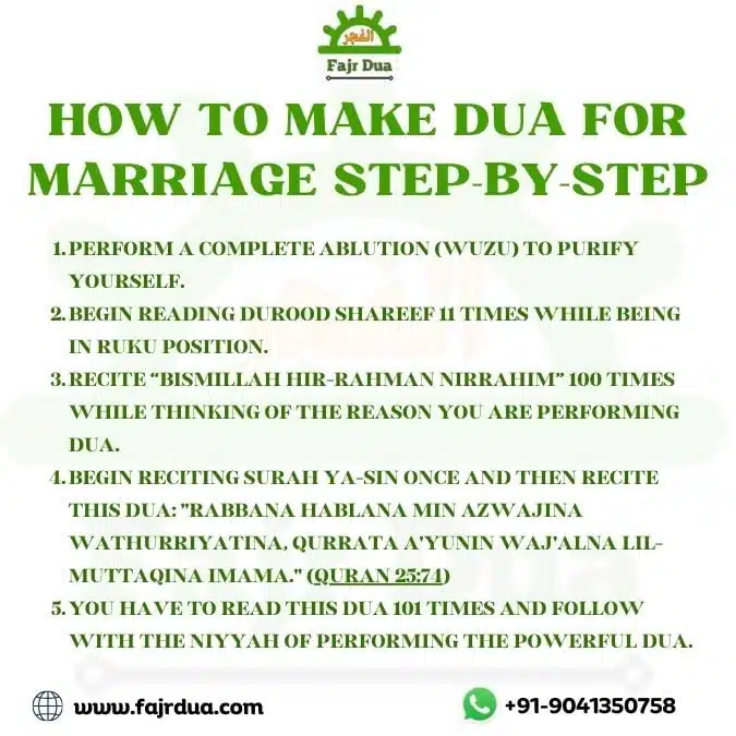 How To Make Dua For Marriage Step-By-Step