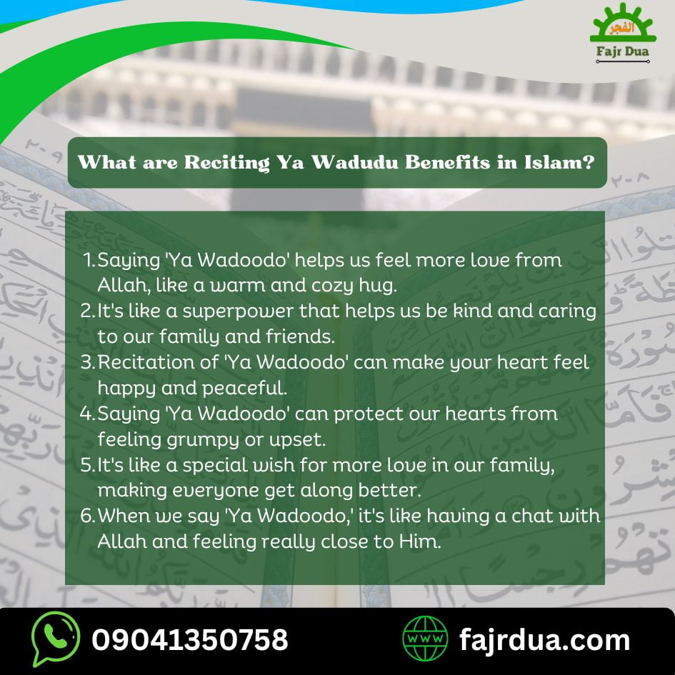 Ya Wadudu Meaning And Benefits In Urdu - Ya Wadoodo 100 Times What Are Reciting Ya Wadudu Benefits In Islam