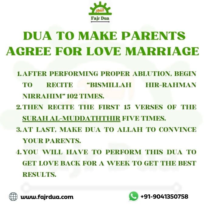 Powerful Dua For Love Marriage To Agree Parents (Convince Your Family) Dua To Make Parents Agree For Love Marriage