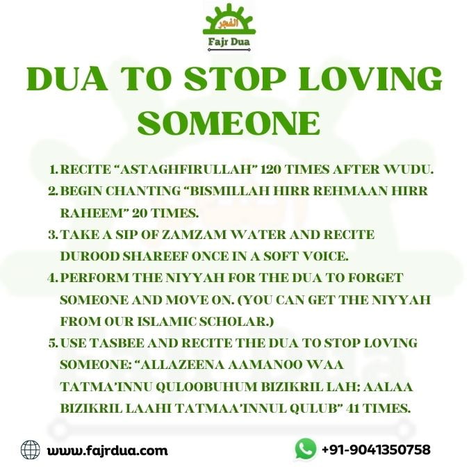 Powerful Dua To Forget Someone You Love Completely (Dua To Move On) Dua To Stop Loving Someone