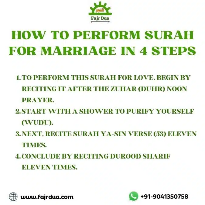 How To Perform Surah For Marriage In 4 Steps