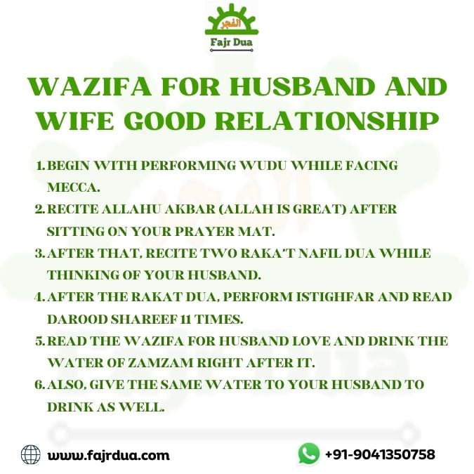 7 Powerful Dua For Husband Love (Husband Wife Love) Wazifa For Husband And Wife Good Relationship